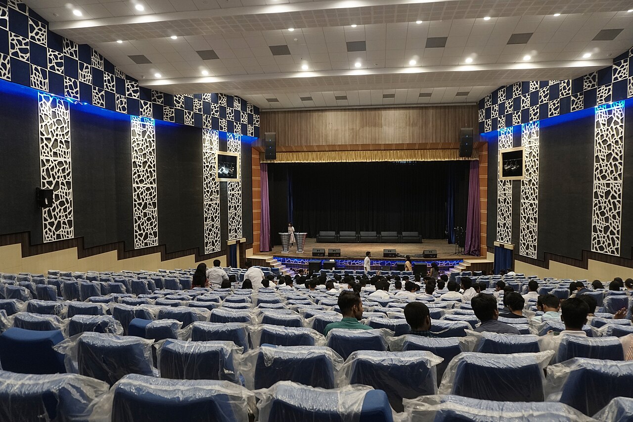 Auditorium with seated audience